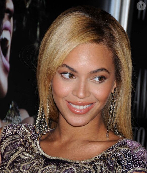 Beyonce Knowles lors de la présentation de son DVD I Am... Sasha Fierce World Tour le 21 novembre 2010 à New York