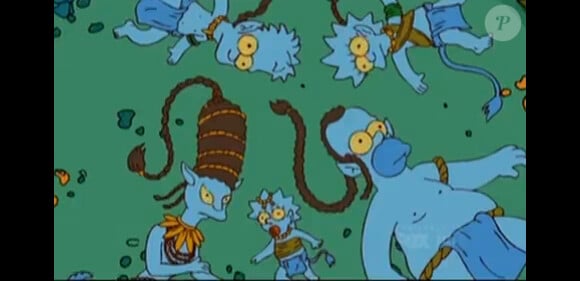 Le générique des Simpson version Avatar, épisode 6 saison 22