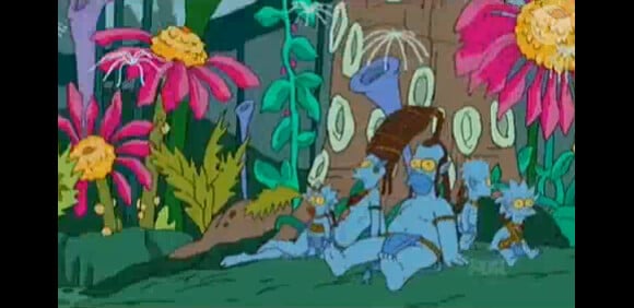 Le générique des Simpson version Avatar, épisode 6 saison 22