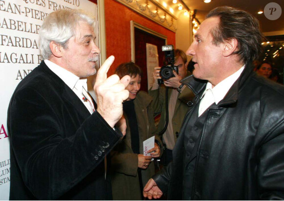 Gérard Depardieu et Jacques Weber, Paris, 2002