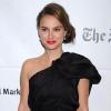 Natalie Portman en Lanvin for H&M lors des Gotham film awards à New York le 29 novembre 2010