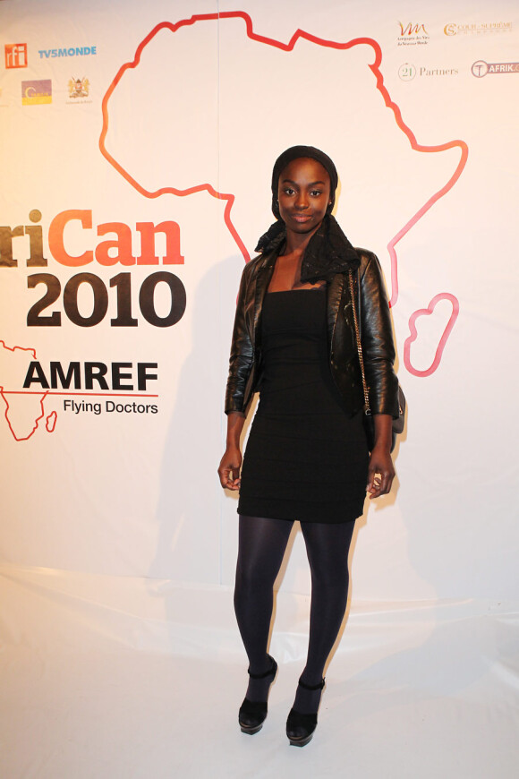 Aïssa Maïga lors du gala AfriCAN le 29 novembre 2010 à Paris