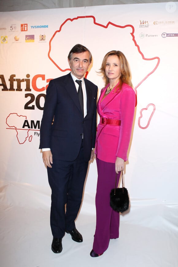 Philippe Douste-Blazy et son épouse lors du gala AfriCAN le 29 novembre 2010 à Paris
