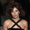 Mylène Farmer, perron de l'Elysée, le 2 mars 2010