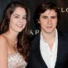 Anouchka Delon et son amoureux Julien plus in love que jamais. Soirée Bulgari au Grand Palais le 9 décembre 2010