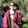Kate Walsh sur un tournage à Los Angeles au début du mois de décembre 2010