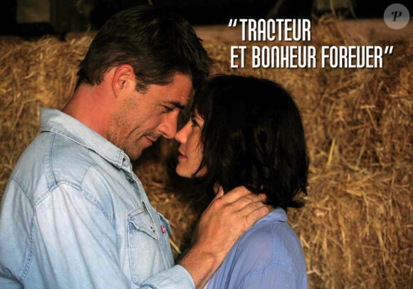Delphine Chanéac et Thierry Neuvic  pour L'amour vache (M6)
