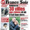 France Soir, la Une du 15 décembre 2010.