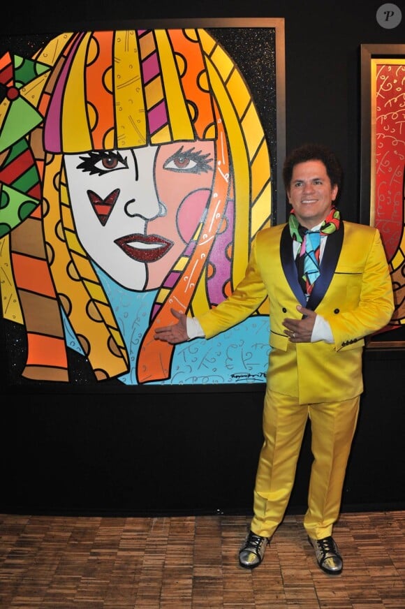 Du 17 au 20 décembre 2010, l'artiste brésilien résidant à Miami Romero Britto présente d'étonnants portraits au Carrousel du Louvre. Dont un de Lady Gaga.