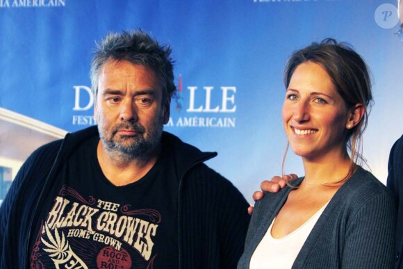 Maud Fontenoy et Luc Besson, présentation de The Cove à Deauville, le 12 septembre 2009
