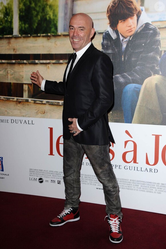 Philippe Corti à l'occasion de l'avant-première du Fils à Jo, au Gaumont Marignan, sur les Champs-Elysées, à Paris, le 6 janvier 2011.