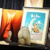 Vente aux enchères consacrée au Glamour'Art et à l'esprit Pin-up du magazine Lui et des couvertures sexy des romans de Gérard de Villiers (SAS) au Crazy Horse à Paris le 23 janvier 2011
