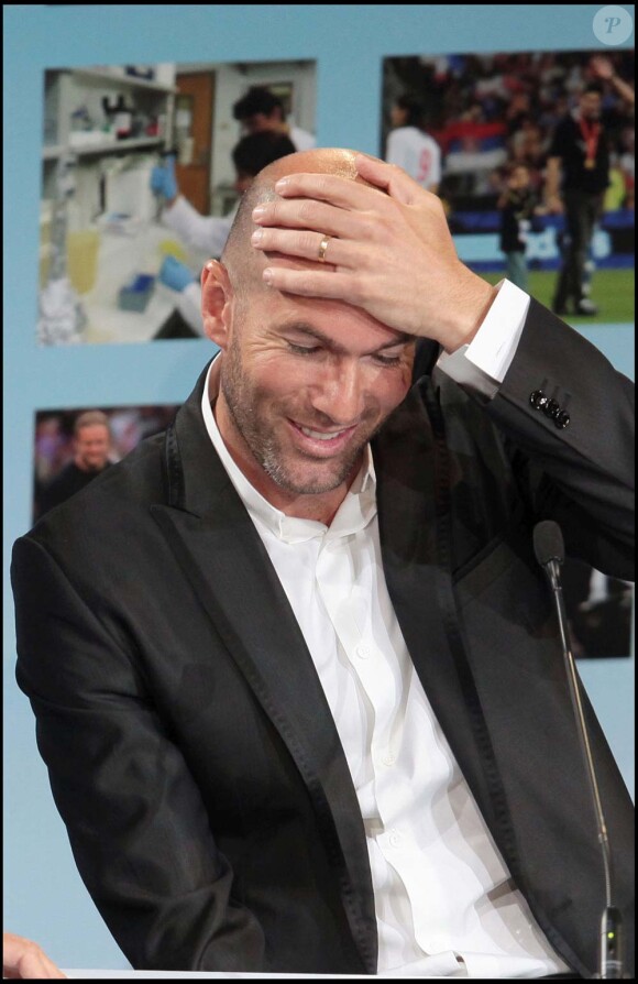 Zinedine Zidane, Paris, mai 2010