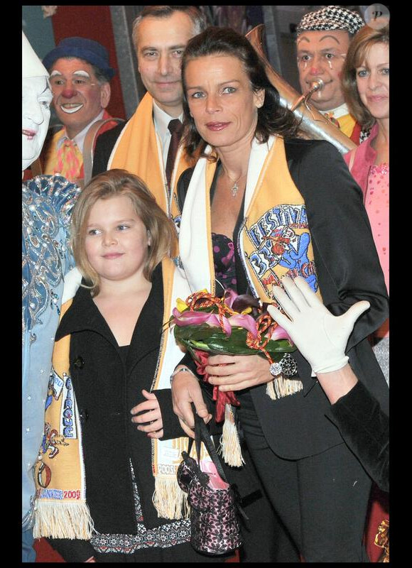 Stéphanie de Monaco et Camille en 2009