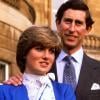 Le prince Charles et Lady Di lors de l'annonce de leurs fiançailles, en février 1981.