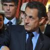 Nicolas Sarkozy a dégusté vendredi 14 janvier 2011 à l'Elysée la traditionnelle "galette républicaine" qu'offre chaque année au Président la Confédération nationale de la boulangerie-pâtisserie.