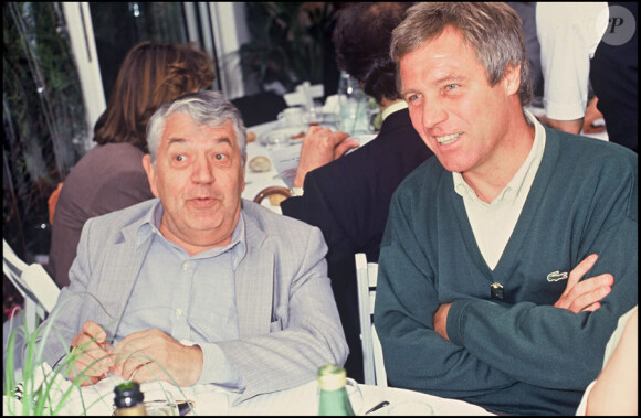 Joseph Poli et Bruno Masure en 1991
