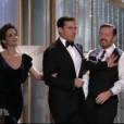 Ricky Gervais, maître de cérémonie des Golden Globes le 16 janvier 2011, se fait snober par Steve Carell et Tina Fey