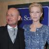 Cate Blanchett et Georges Kern, lors du lancement de la collection Portofino de la marque IWC présentée au 21e Salon de la Haute Horlogerie de Genève, le 18 janvier 2011