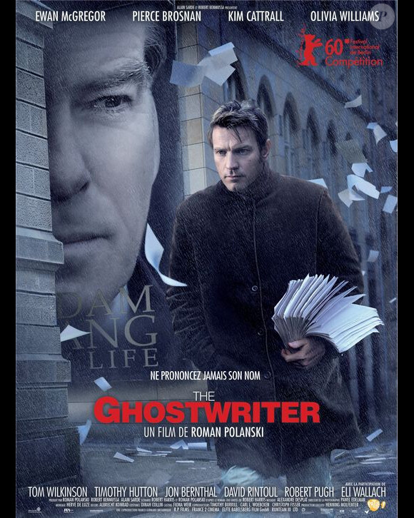 The Ghost Writer est nommé dans la catégorie "meilleur film" aux César 2011