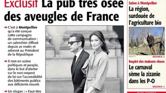 Nicolas Sarkozy : Découvrez le président aveugle au bras de sa Carlita...