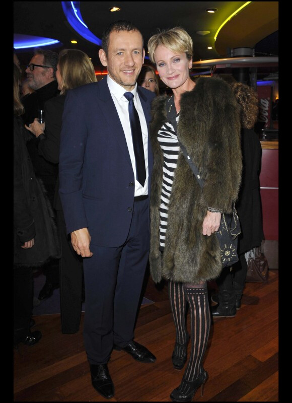 Dany Boon et Patricia Kaas lors de l'avant-première de Rien à déclarer au cinéma Pathé d'Ivry-sur-Seine le 24 janvier 2011
