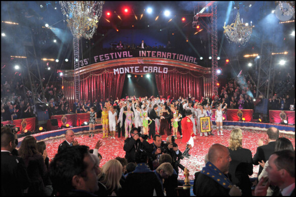35e festival international du cirque de Monte-Carlo, le 25 janvier 2011.