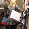 Carrie Underwood et Mike Fisher, qui se sont mariés en juillet 2010, en pleine séance shopping à New York le 29 janvier 2011.