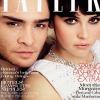 Ed Westwick et Felicity Jones en couverture du magazine Tatler
