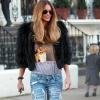 Elle Macpherson à Londres, le 8 février 2011.