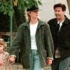 Alec Baldwin, Kim Basinger et leur fille Ireland en 1999