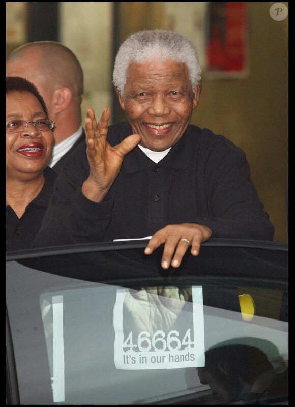 Nelson Mandela en 2008
