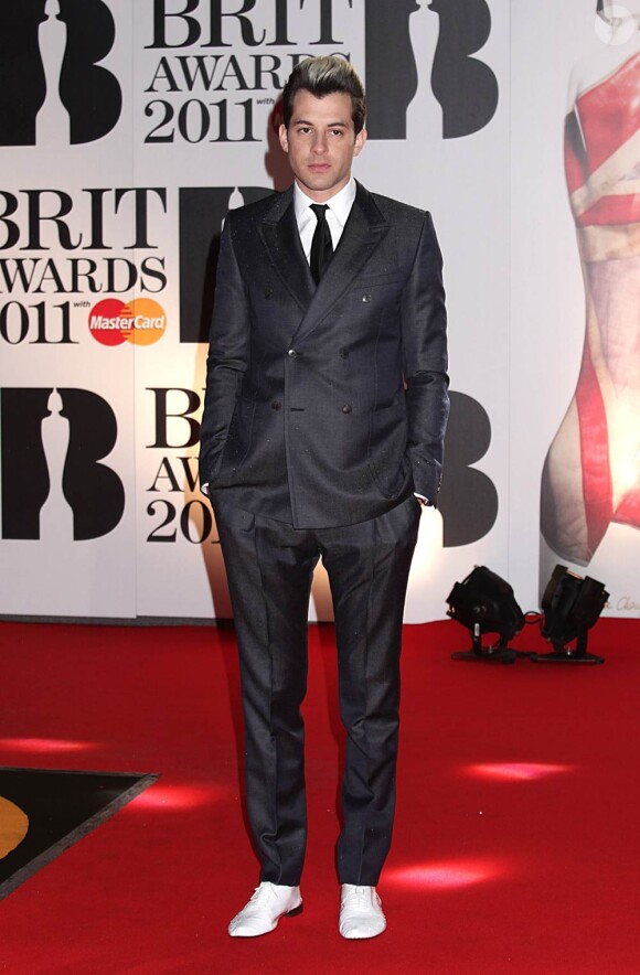 Mark Ronson à la cérémonie des Brit Awards 2011.