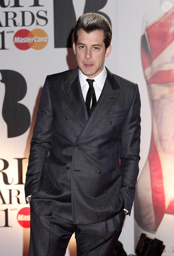 Mark Ronson à la cérémonie des Brit Awards 2011.