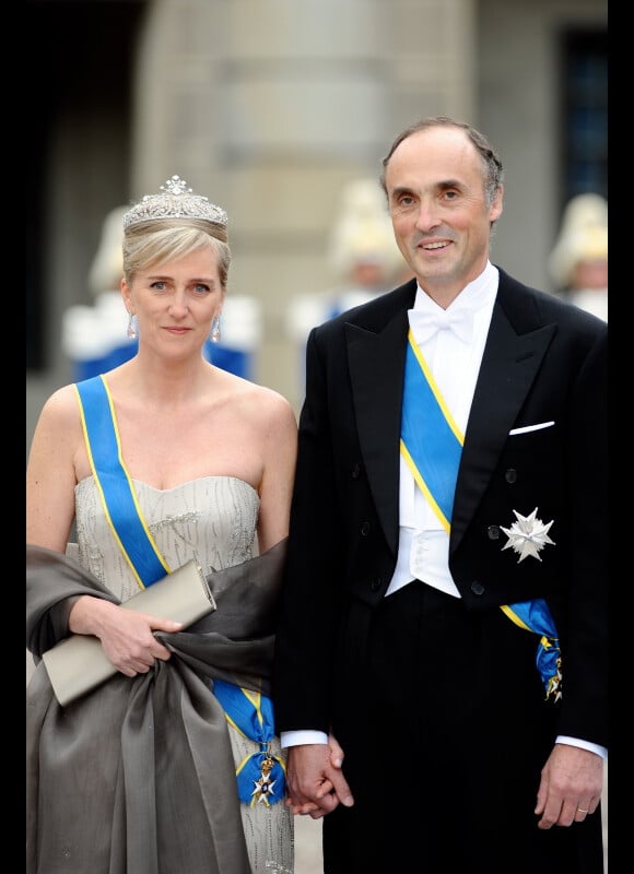 Princesse Astrid de Belgique et son époux Lorenz d'Autrich-Este.