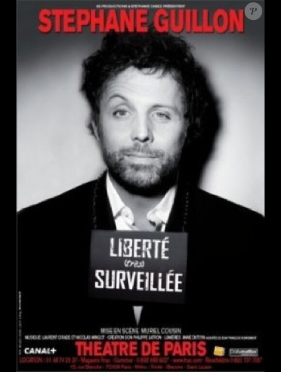 Stéphane Guillon présente actuellement Liberté (très) surveillée au Théâtre de Paris.