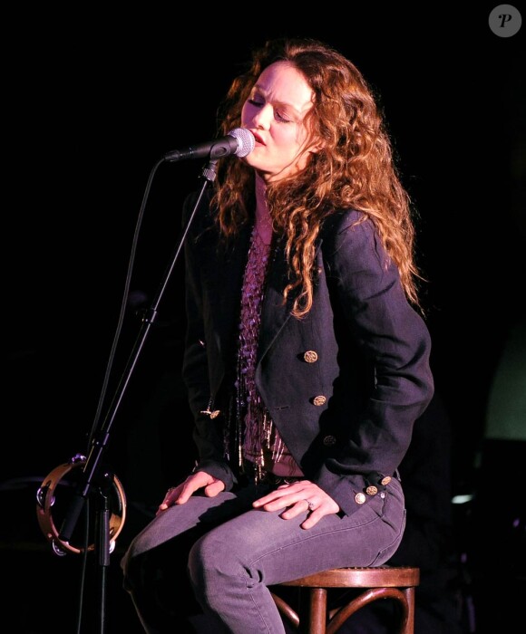 Vanessa Paradis en concert à Los Angeles, le 18 février 2011.
