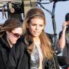 AnnaLynne McCord sur le tournage de 90210 le 8 février 2011 à Los Angeles