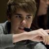 Justin Bieber, lors de la conférence de presse de son film Never say never, à Toronto (Canada), le mardi 1er février 2011.