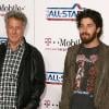 Dustin Hoffman et son fils Jake à la soirée NBA All-Star Game, à Los Angeles le 20 février