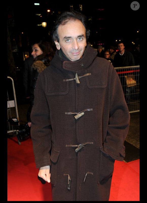Eric Zemmour lors de l'avant-première du film Le Marquis à Paris le 21 février 2011