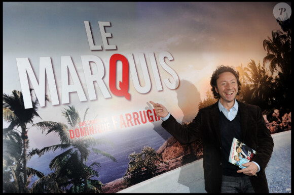 Stéphane Bern lors de l'avant-première du film Le Marquis, à Paris le 21 février 2011