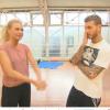 Les entraînements de Pokora sur le foxtrot