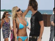 Shauna Sand : Son jeune mari ne bouge pas quand un autre homme la caresse !