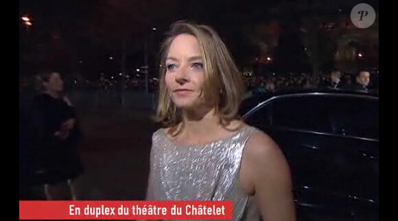 Jodie Foster arrivant à la cérémonie des César à Paris le 25 février 2011