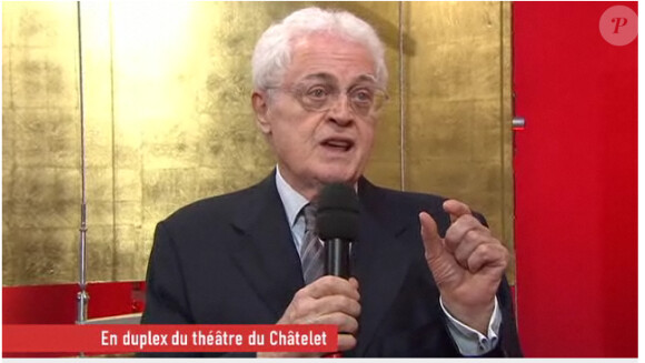 L'ex-Premier Ministre Lionel Jostin au micro de Canal+, sur le tapis rouge de la 36e nuit des César, vendredi 25 février.