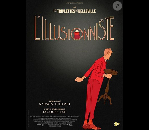 L'Illusionniste est nominé dans la catégorie du meilleur film d'animation aux Oscars 2011.