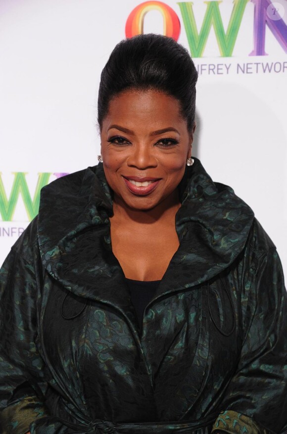 La grande prêtresse de la télé américaine : Oprah Winfrey.