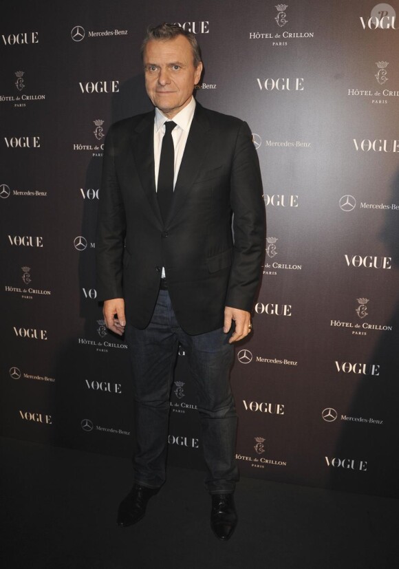 Jean-Charles de Castelbajac à l'hôtel Crillon à Paris pour l'ouverture du bar Vogue qui sera ouvert du 3 au 5 mars pendant la Fashion Week parisienne
