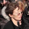 Jane Birkin lors des obsèques d'Annie Girardot à Paris le 4 mars 2011